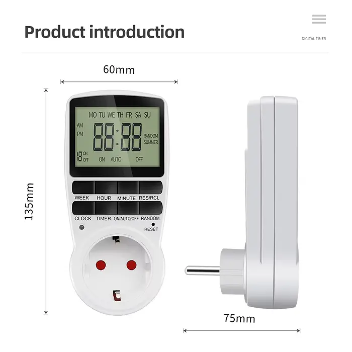 Minuterie numérique électronique