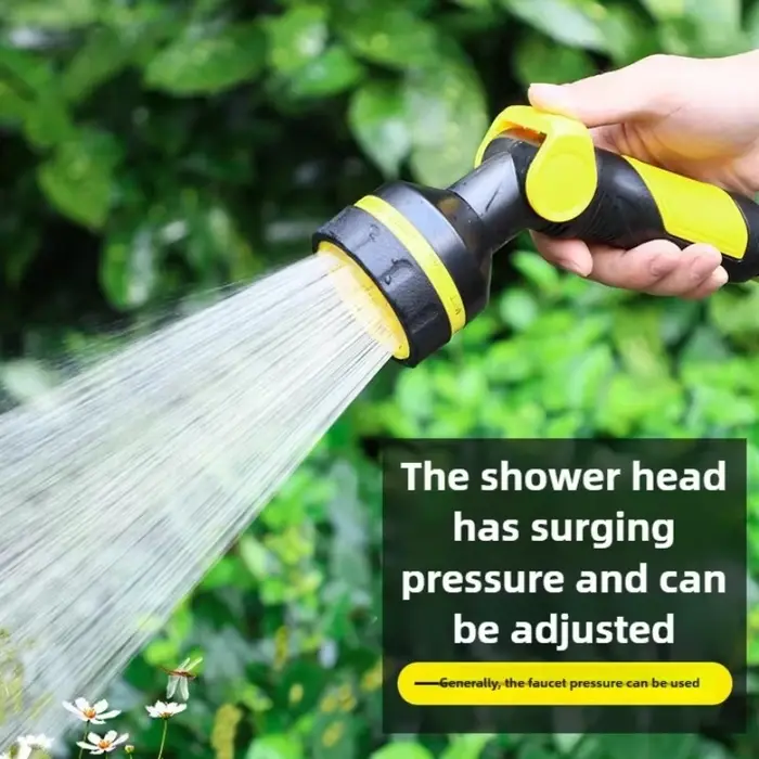 Pistolet à eau de jardin, buse de pulvérisation multifonctionnelle haute pression pour l'irrigation 