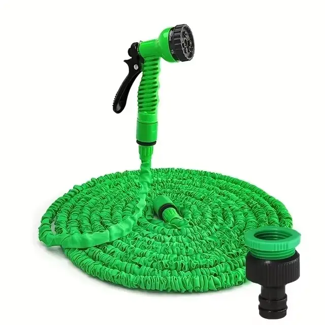 Tuyau magique extensible, lavage de voiture haute pression, 7 fonctions de pulvérisation d'eau, pist