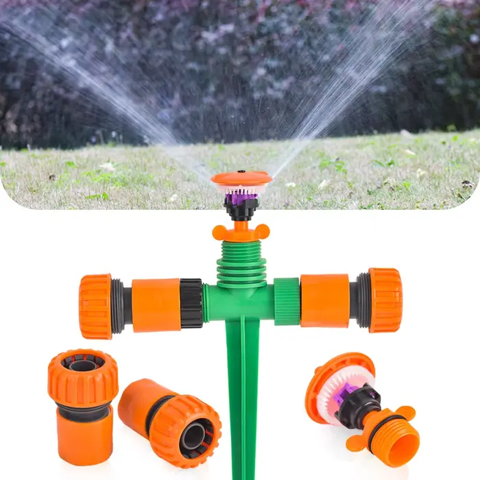 Buses d'arrosage à Jet rotatives à 360 degrés, filetage mâle 1/2 ", arroseurs d'irrigation pour jard