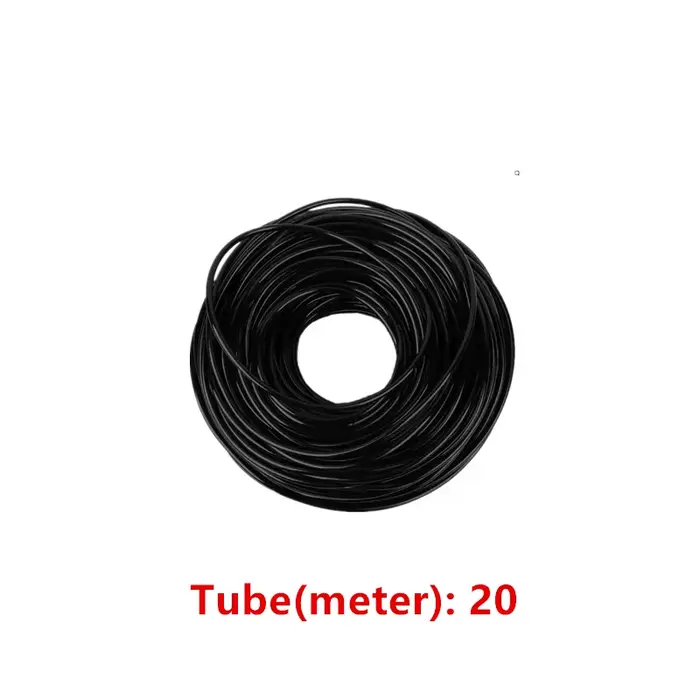 Tuyau d'arrosage de jardin 20-50M, micro-tuyau PVC 4/7mm, tube 1/4'', système d'irrigation goutte à 