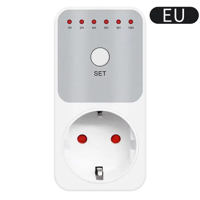 Minuterie numérique électronique programmable, prise de réglage du compte à rebours, minuterie de cu