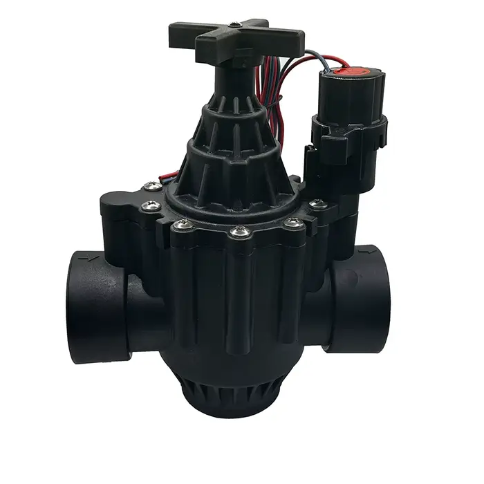 Électrovanne d'eau avec réglage de débit