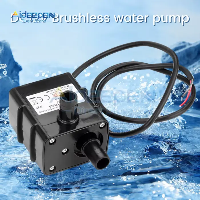 Pompe à eau sans balais DC 12V