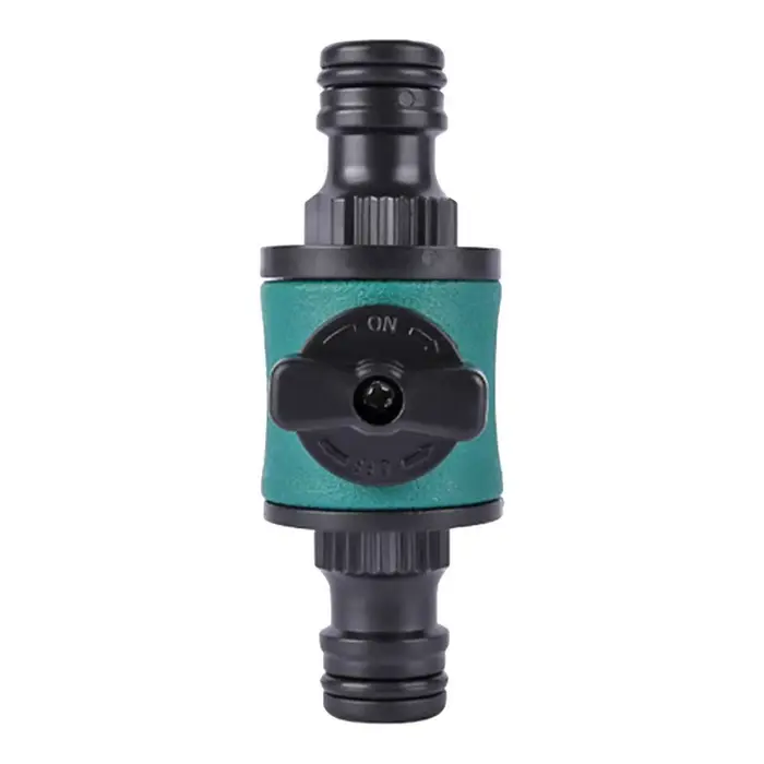 Raccord de tuyau d'arrosage avec robinet, connexion sécurisée pour l'arrosage, l'aménagement paysage
