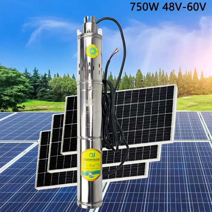 Pompe à eau solaire 150W 350W 750W