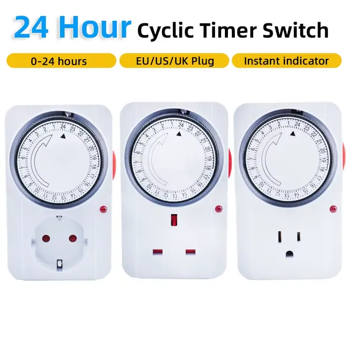 Minuterie cyclique 24 heures