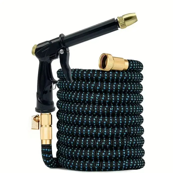 Tuyau magique extensible pour l'arrosage et le nettoyage du jardin, connecteur 3/4 ", tête d'arrosag