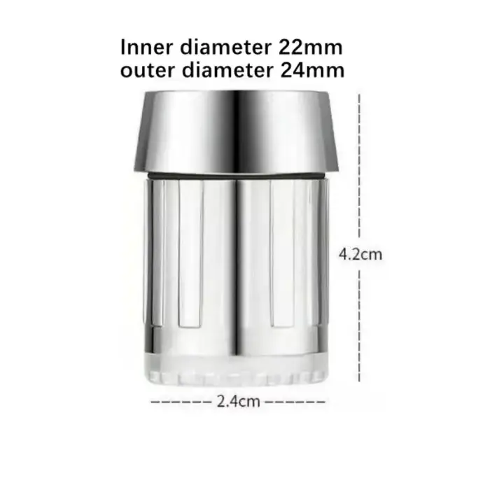 Robinet à capteur écologique avec indicateur LED 3 couleurs, aérateur de robinet économiseur d'eau p