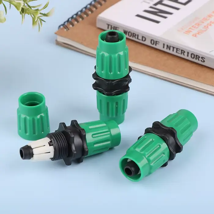 Tuyau de Jardin Extensible avec Connecteurs Femelles et Mâles, Pièces de Réparation pour Canal Touri