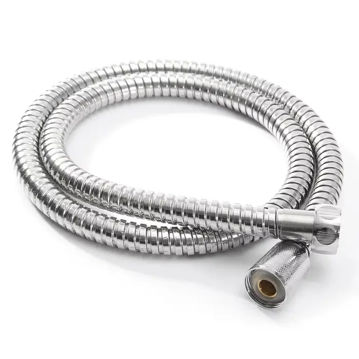 Tuyau de plomberie flexible en acier inoxydable, tube de pomme de douche, tuyau de salle de bains flexible 1-3m, accessoire de bain moderne pour salle de bains élégante et durable
