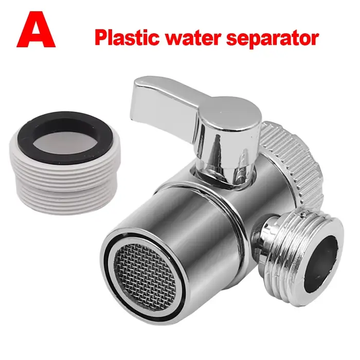 Adaptateur de robinet de cuisine M22/M24, séparateur d'évier, Valve de dérivation, connecteur de rob