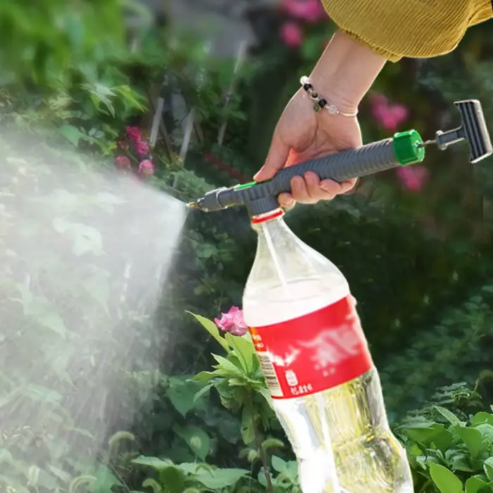 Pulvérisateur d'arrosage pour jardin respectueux de l'environnement, haute pression, petite pression manuelle, tête de pulvérisation réglable pour arrosage de plantes, nettoyage de voitures et désinfection