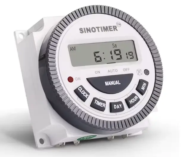 Minuteur programmable TM619 7 jours