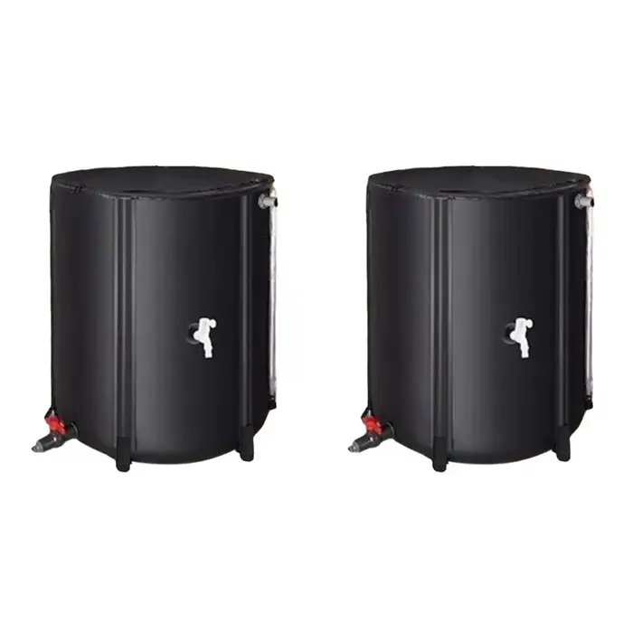 BSEVB-2X Réservoir de stockage d'eau de pluie pour recyclage, seau d'irrigation de jardin, conteneur