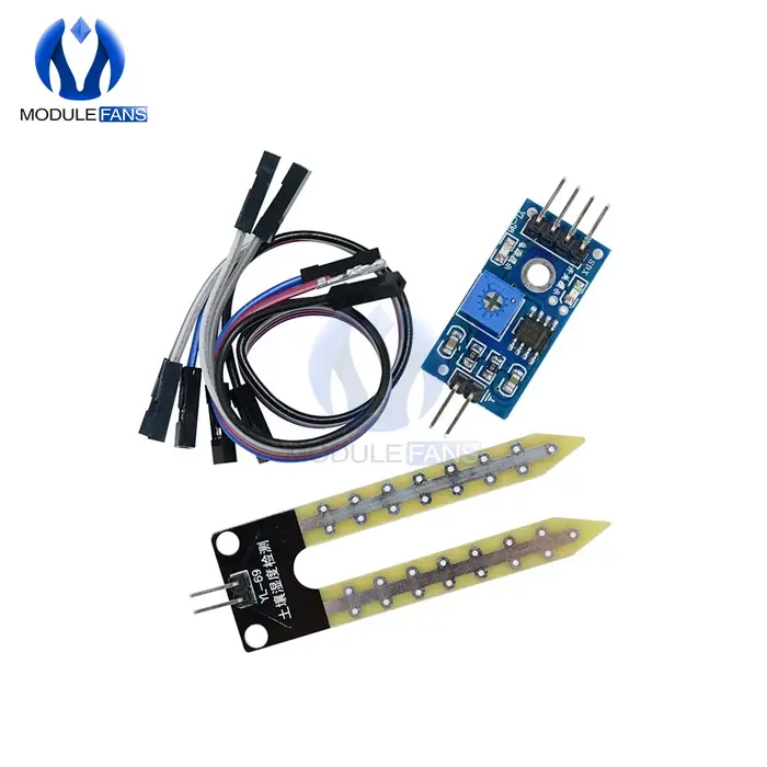 Module de détection d'humidité sol pour cartes de développement Arduino avec sortie analogique pour jardins et cultures hors-sol