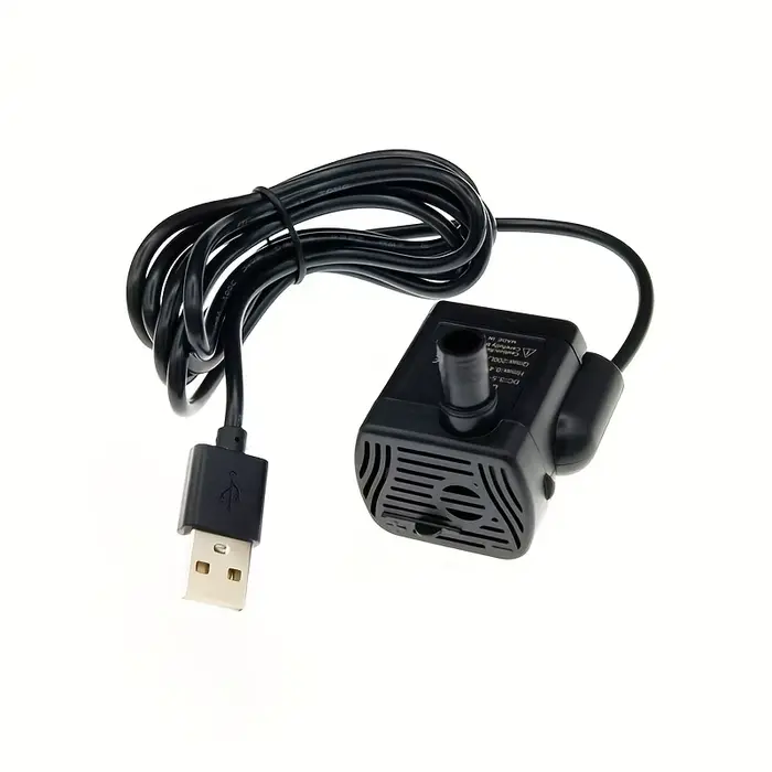 1 pièces pompe à eau 5V prise USB 3W DC 5.5V-12V Mini pompe Submersible solaire pour Aquarium Submer