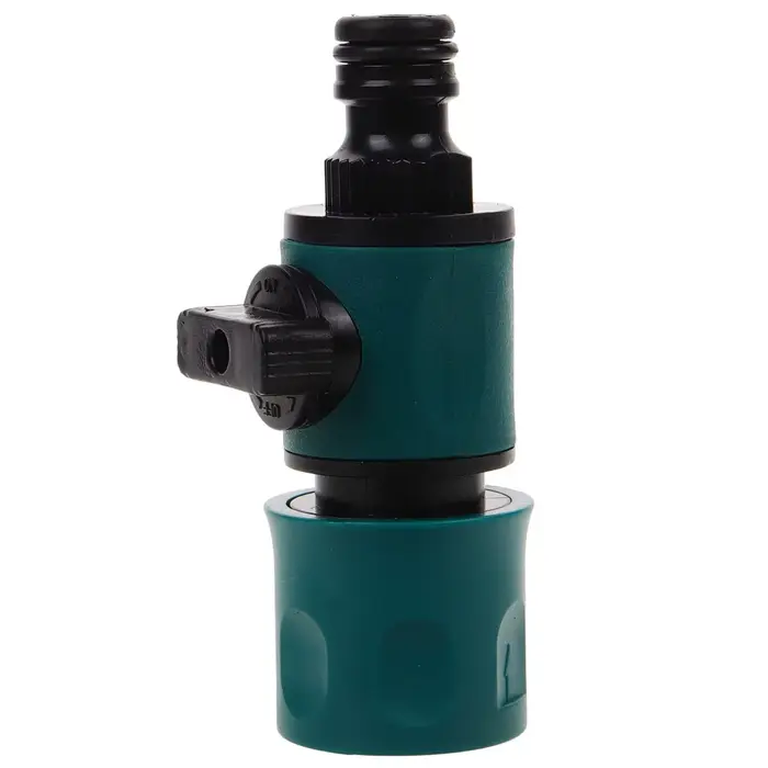 Tuyau d'arrosage, robinet en ligne, raccord de Valve d'arrêt, connecteur rapide d'arrosage avec Valv