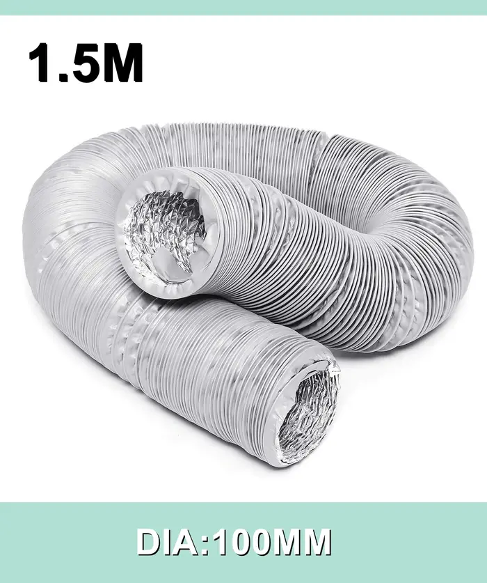 80mm/100mm/110mm/130mm/150mm climatiseur Portable tuyau de ventilation d'échappement Flexible climat