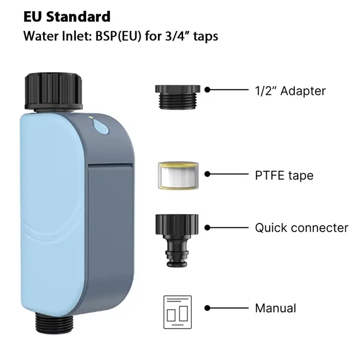 Minuterie d'arrosage de jardin intelligente WIFI