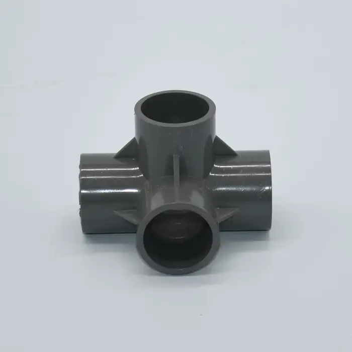 Connecteur en PVC 20/25/32mm, 3/4/5 voies tridimensionnelles DN15/20/25/40, raccords de tuyaux d'ali