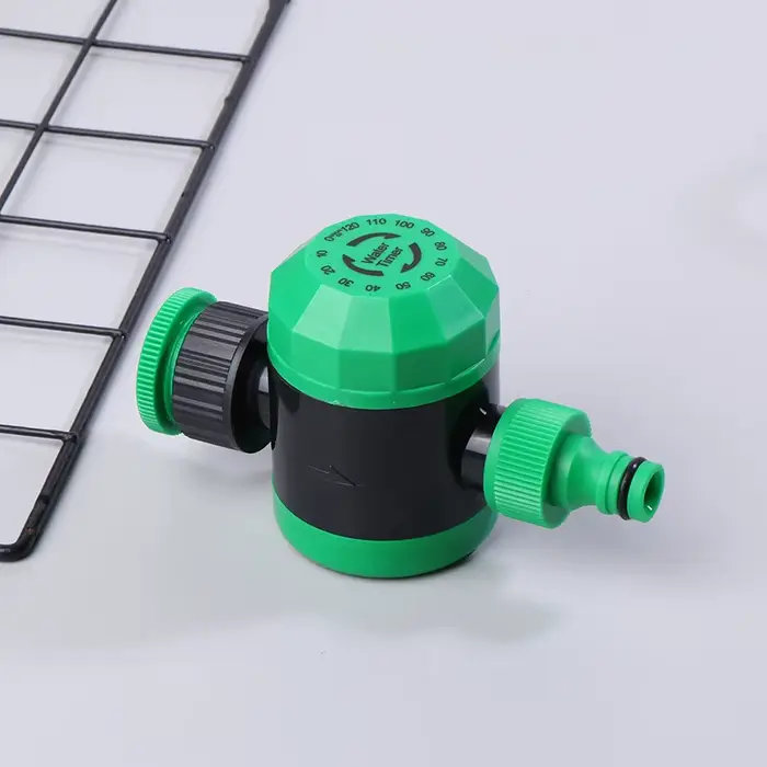 Minuterie d'arrosage JCSYFAC pour jardin, minuterie mécanique analogique pour arrosage goutte à goutte, contrôle de l'eau 5-120 minutes, idéale pour jardiniers amateurs et professionnels