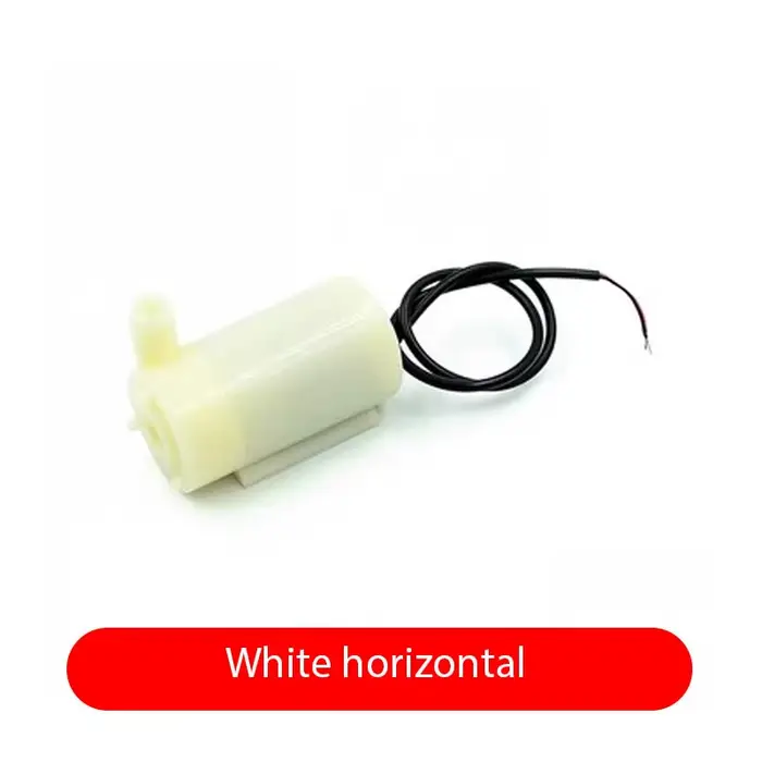 Pompe submersible silencieuse, Mini pompe à eau DC3V 5V, refroidissement par eau pour ordinateur, pe