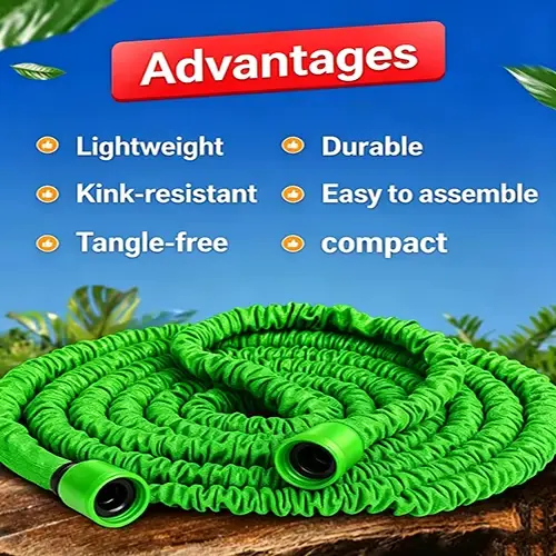 Tuyau d'arrosage extensible 30M/100FT, tuyau d'eau flexible magique avec 7 modes de pulvérisation, b