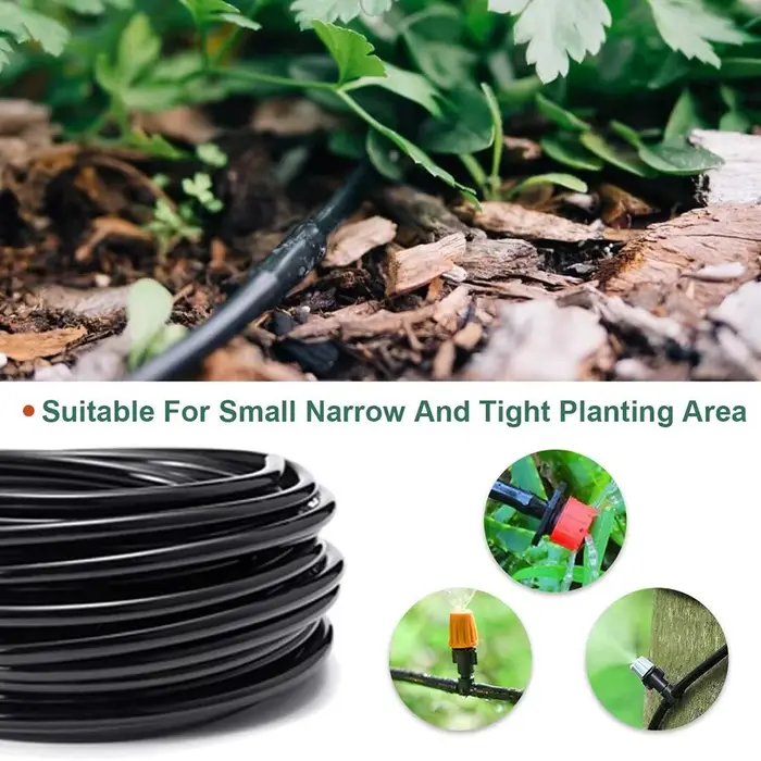 Tuyau d'irrigation de jardin 4/7 8/11 mm en PVC