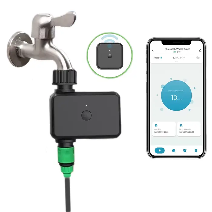 Système d'arrosage automatique minuterie intelligente Wi-Fi valve d'eau pour jardin programmable en ligne à distance occasions spéciales