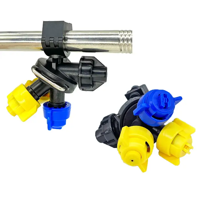 Collier de serrage pour raccords de tubes de pulvérisation à 3 têtes, empêche l'arrosage du jardin, 