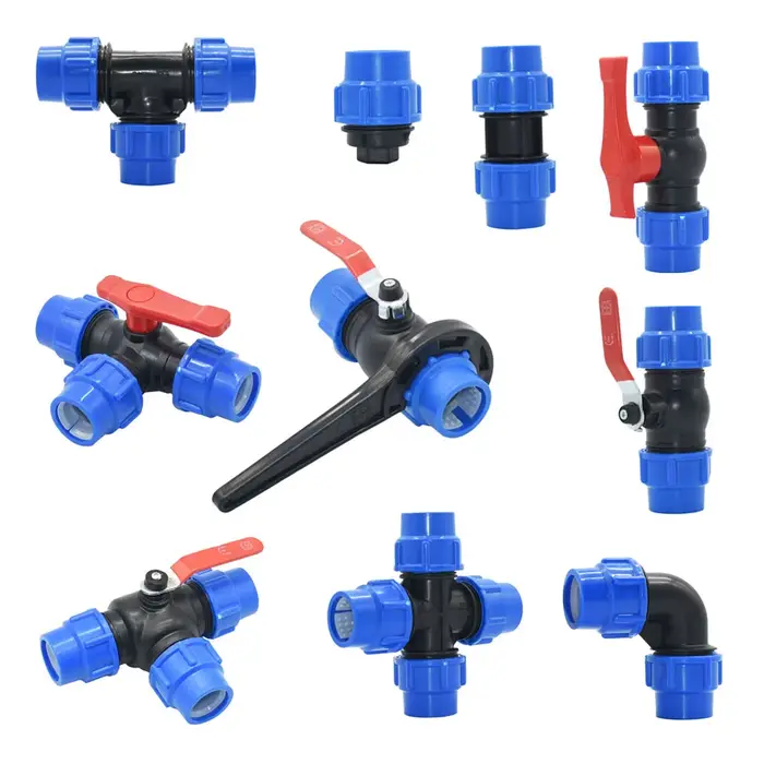 Connecteurs d'eau de jardin KWZL en plastique résistant pour irrigation durable et efficace en T, valve rapide, coupleur, raccord pour jardin et agriculture occasions spéciales