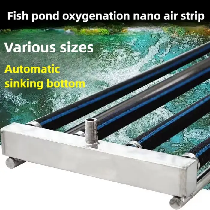 Pompe à oxygène rectangulaire auto-coulante pour sécuritaires de poissons Koi