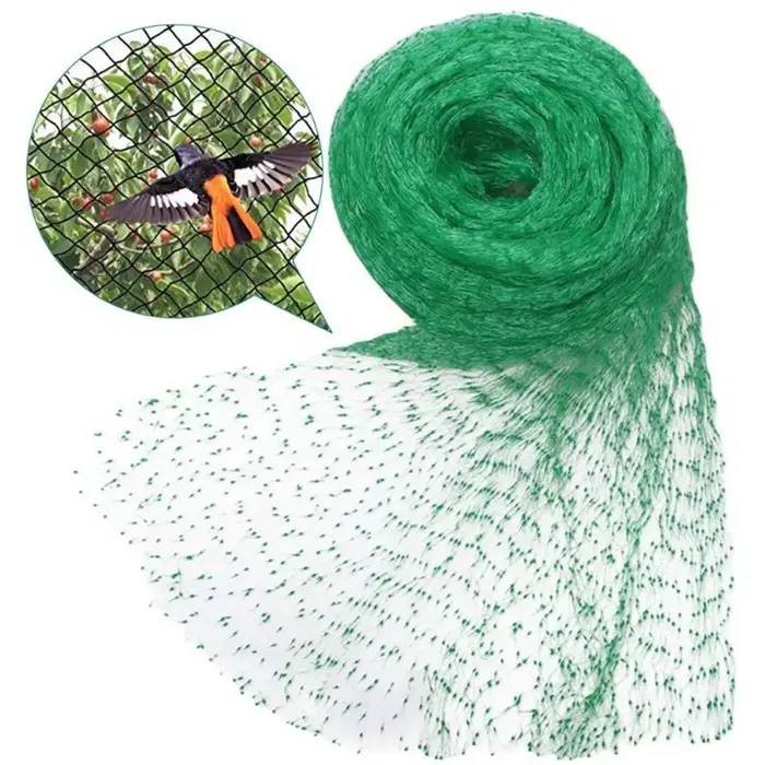 Filet anti-oiseaux pour jardin