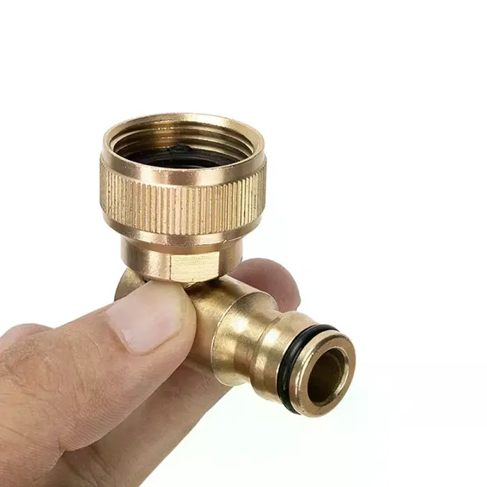 Enrouleur de tuyau coudé pivotant connecteur rapide pour prise Hoselock 3/4 pouces BSP femelle adaptateur de robinet