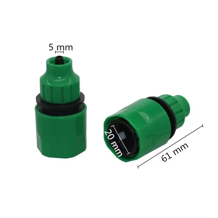 4/7mm 8/11mm tuyau barbelé 4/7mm tuyau connecteurs rapides jardin Wate Irrigation goutte à goutte ra