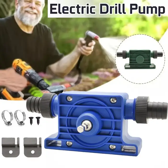 Pompe de forage électrique Portable, pompe à eau fluide à huile Diesel, Mini pompes de transfert de 