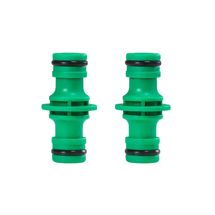 Tuyau d'arrosage de jardin, connecteur rapide ABS, extrémité de 1/2 pouces, Double raccord de tuyau 