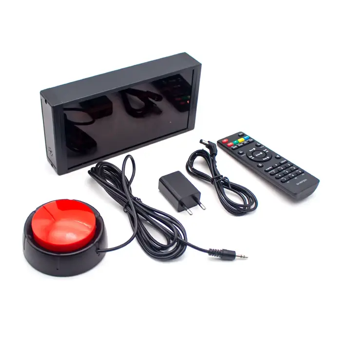 Minuterie LED multifonctionnelle avec grand écran de 1,5 pouces, affichage à 4 chiffres pour la comp