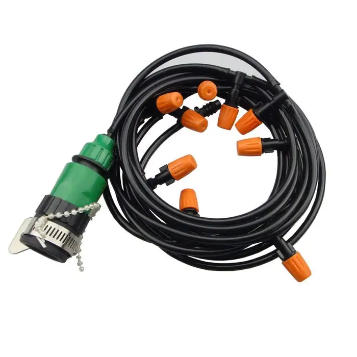 Système d'irrigation automatique 5M-22M, ensemble d'arrosage de jardin, goutteurs réglables pour pat