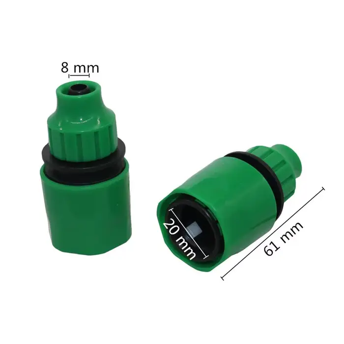 4/7mm 8/11mm tuyau barbelé 4/7mm tuyau connecteurs rapides jardin Wate Irrigation goutte à goutte ra
