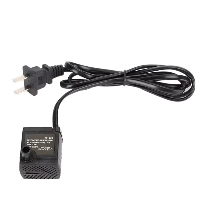 Pompe submersible Ultrasilence, pompe submersible multifonction avec ventouse pour aquarium, pompe s