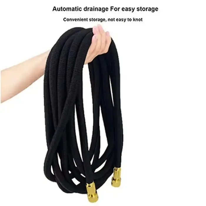 Tuyau d'arrosage magique bicolore extensible