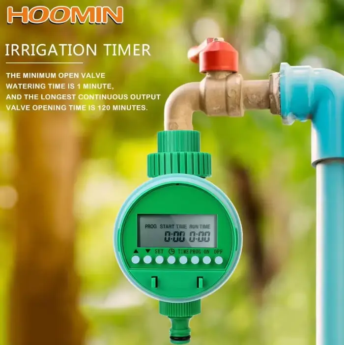 Minuteur d'arrosage automatique facile à utiliser pour le jardin entretien des plantes irrigation numérique étanche pour occasions spéciales