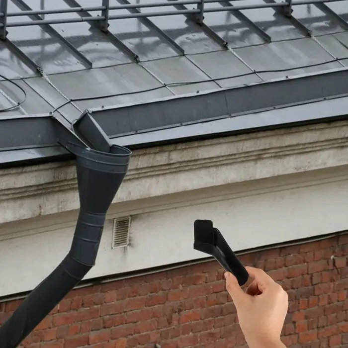 4 pièces Extensions de becs de gouttière pour drainage des eaux de pluie