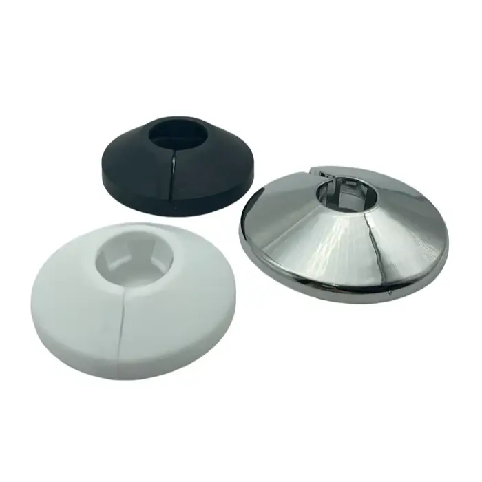 Couvercles de tuyau d'eau en plastique décoratifs de radiateur pour conduits murals blanc jaune noir accessoires de robinetterie d'intérieur transformations de cuisine et salle de bain