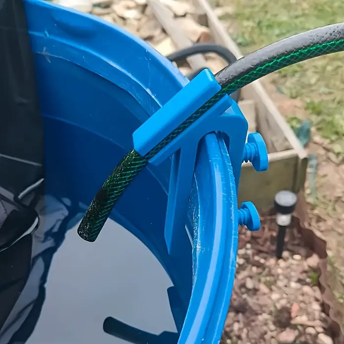Support de tuyau de jardin, pince de fixation pour tuyau, installation facile, stable, durable, orga