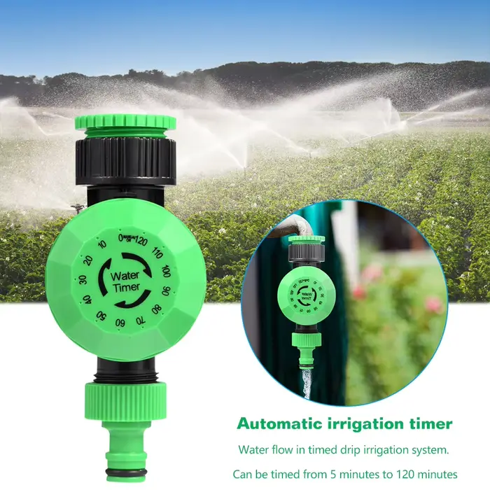 Programmateur d'arrosage intelligent portable avec écran LCD pour contrôle automatique de l'eau, idé