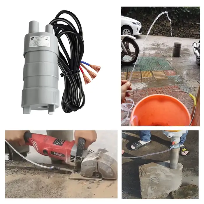 Pompe à eau Submersible 1000L/H DC 12V