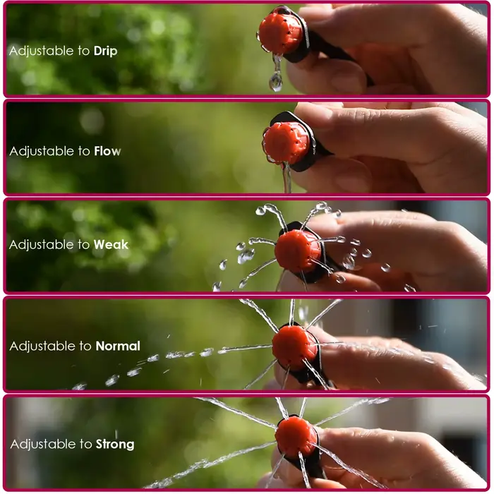 Kit d'arrosage automatique de jardin 5-50m